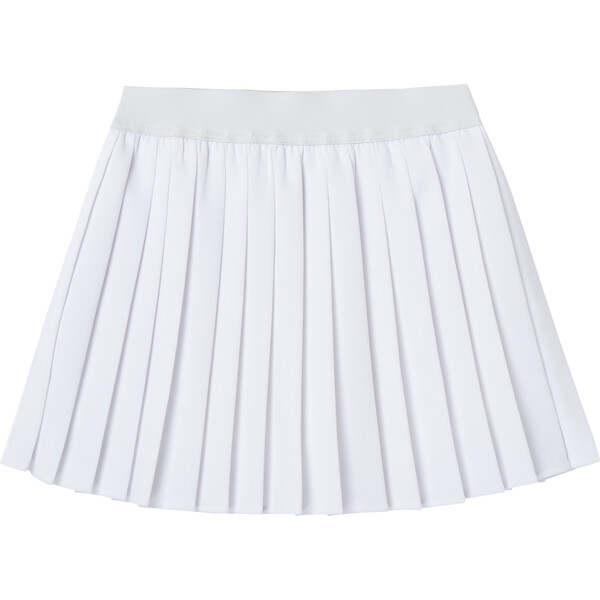 Pleated Tennis Skort, White - Truce Skirts | Maisonette