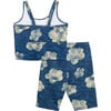 Floral Athleisure Set, Print - Two Pieces - 2