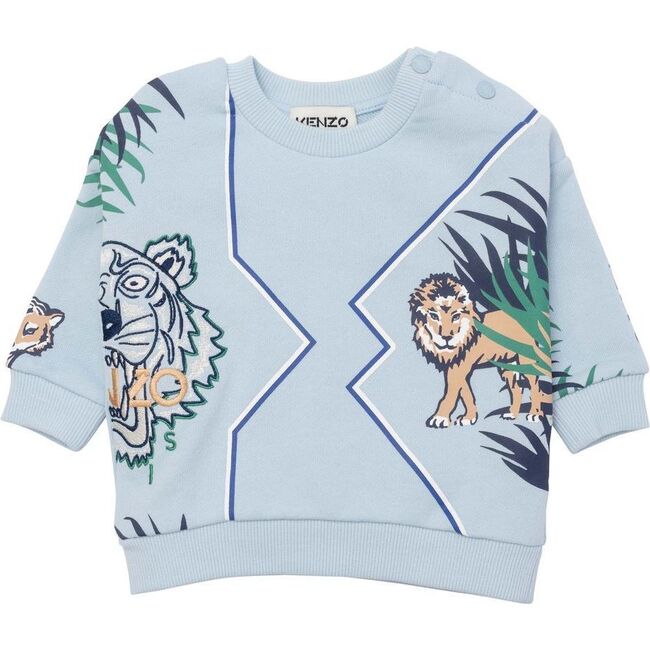 Tiger Sweatshirt, Blue