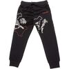 Tiger Graphic Pants, Gray - Sweatpants - 1 - thumbnail