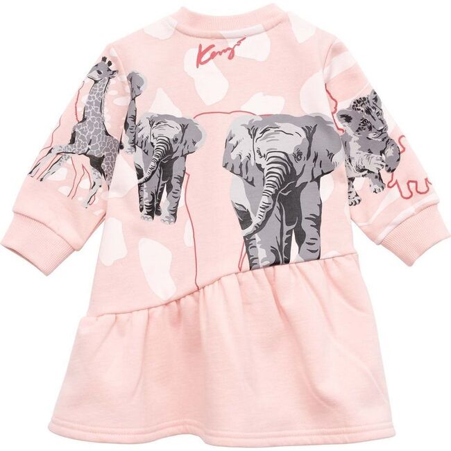 Tiger Dress, Pink - Dresses - 2