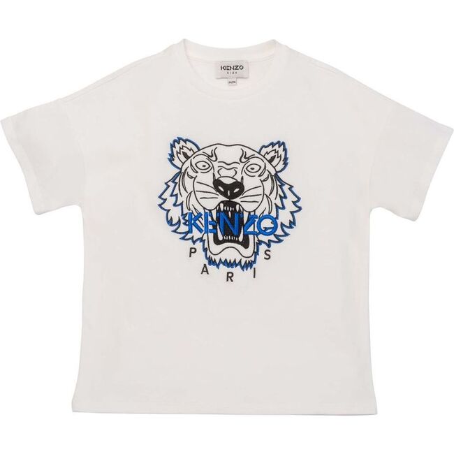Tiger Logo T-Shirt, White