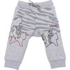 Animal Print Joggers, Gray - Sweatpants - 1 - thumbnail