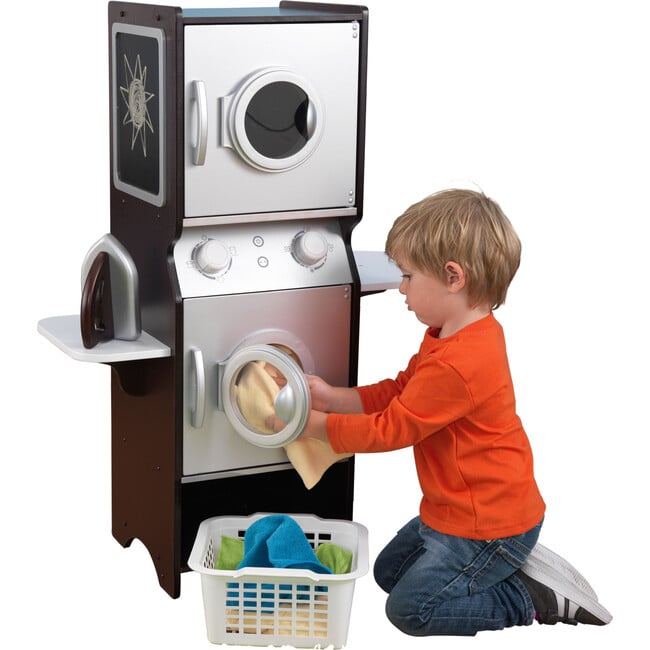 Laundry Playset, Espresso - Woodens - 3