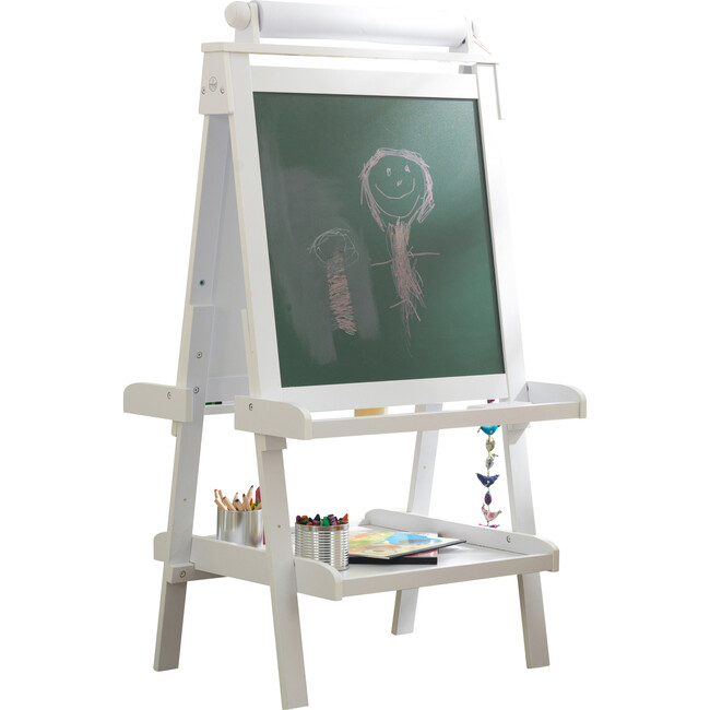 Deluxe Wooden Easel, White - Arts & Crafts - 3