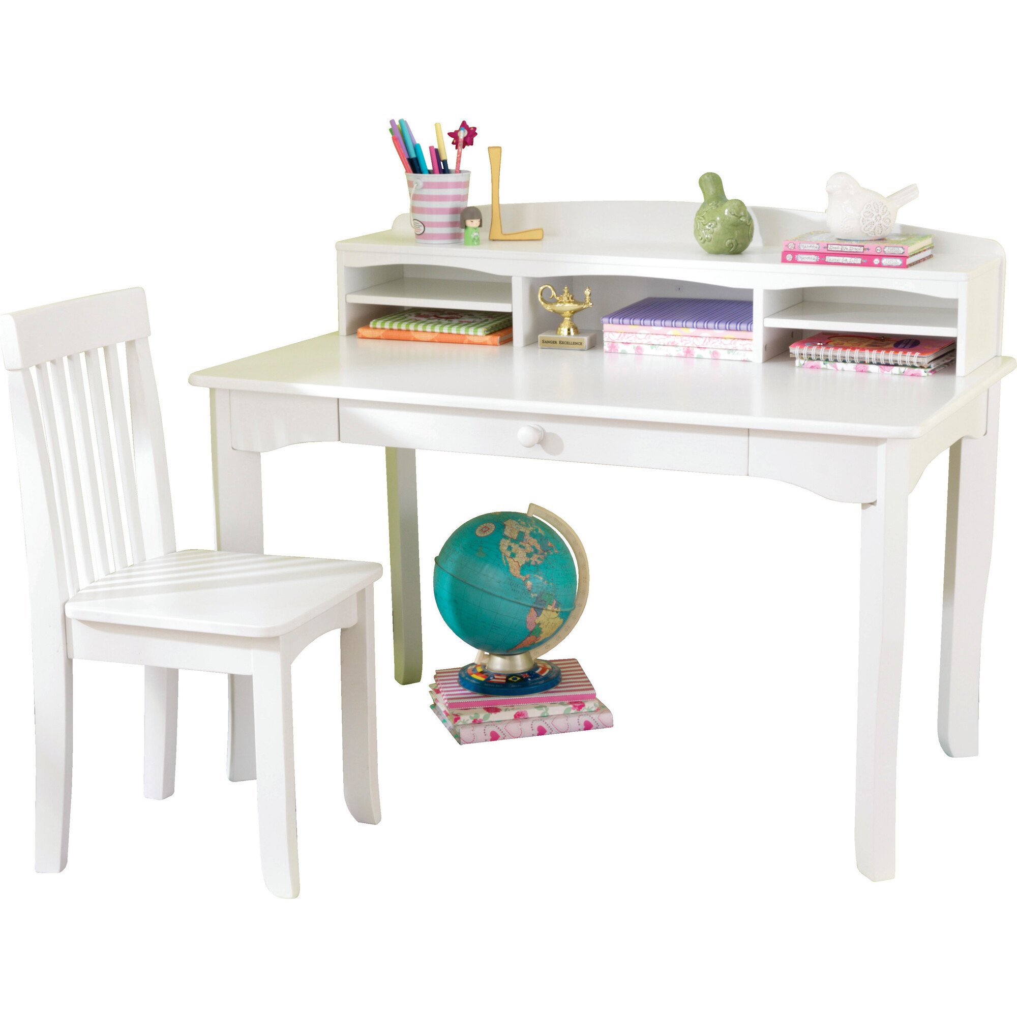 kidkraft avalon desk and chair set