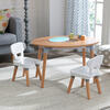 Mid-Century Kid™ Toddler Table and 2 Chair Set - Play Tables - 3 - thumbnail
