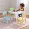 Nantucket Table and 4 Chair Set, Pastel - KidKraft Kids Seating ...