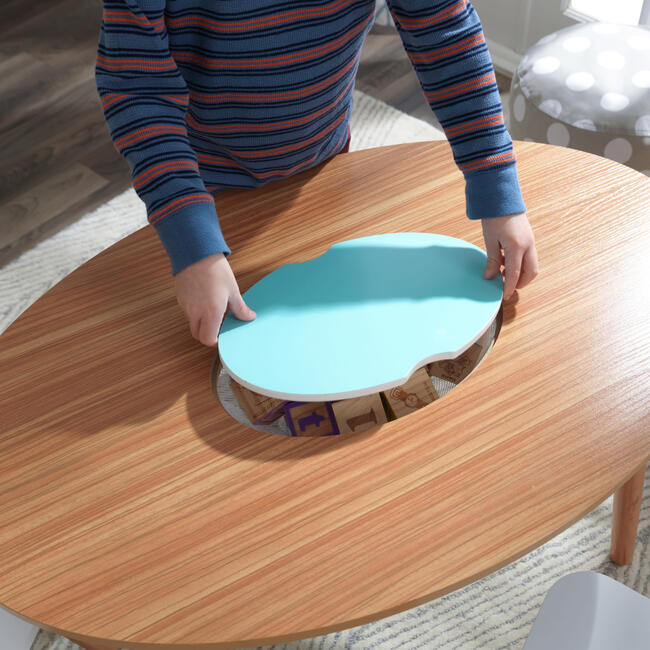 Mid-Century Kid™ Toddler Table and 2 Chair Set - Play Tables - 5