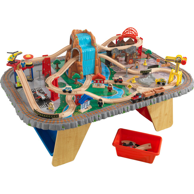Waterfall Junction Train Set and Table - Transportation - 1