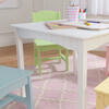 Nantucket Table and 4 Chair Set, Pastel - Play Tables - 5