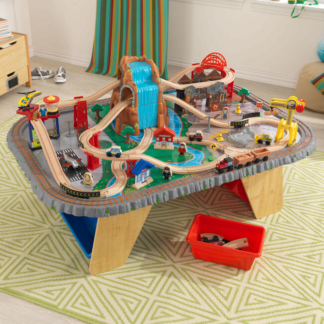 Waterfall Junction Train Set and Table - Transportation - 3