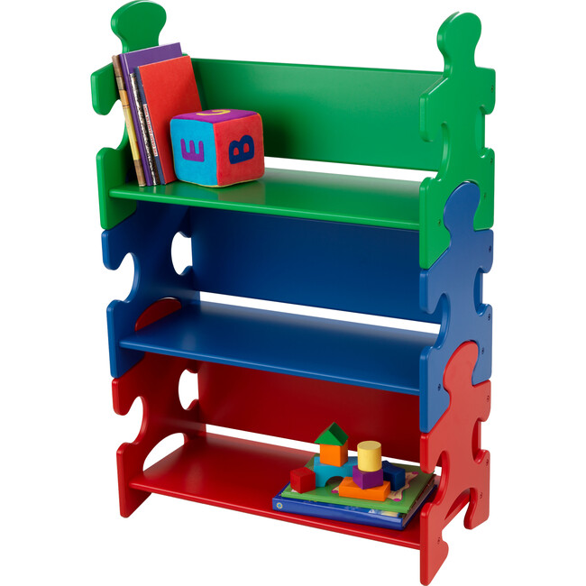 Puzzle Bookshelf, Primary - Bookcases - 1
