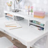 Avalon Desk with Hutch and Chair, White - Desks - 6