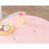 Round Storage Table and 2 Chair Set, Pink/White - Play Tables - 6