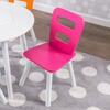 Round Storage Table and 4 Chair Set, Highlighter - Play Tables - 7