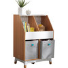 Mid-Century Kid™ Bin Storage Unit - Toychests - 1 - thumbnail
