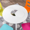 Round Storage Table and 4 Chair Set, Highlighter - Play Tables - 8