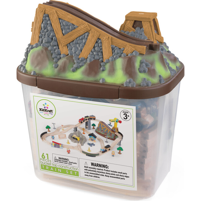 Bucket Top Construction Train Set - Transportation - 4