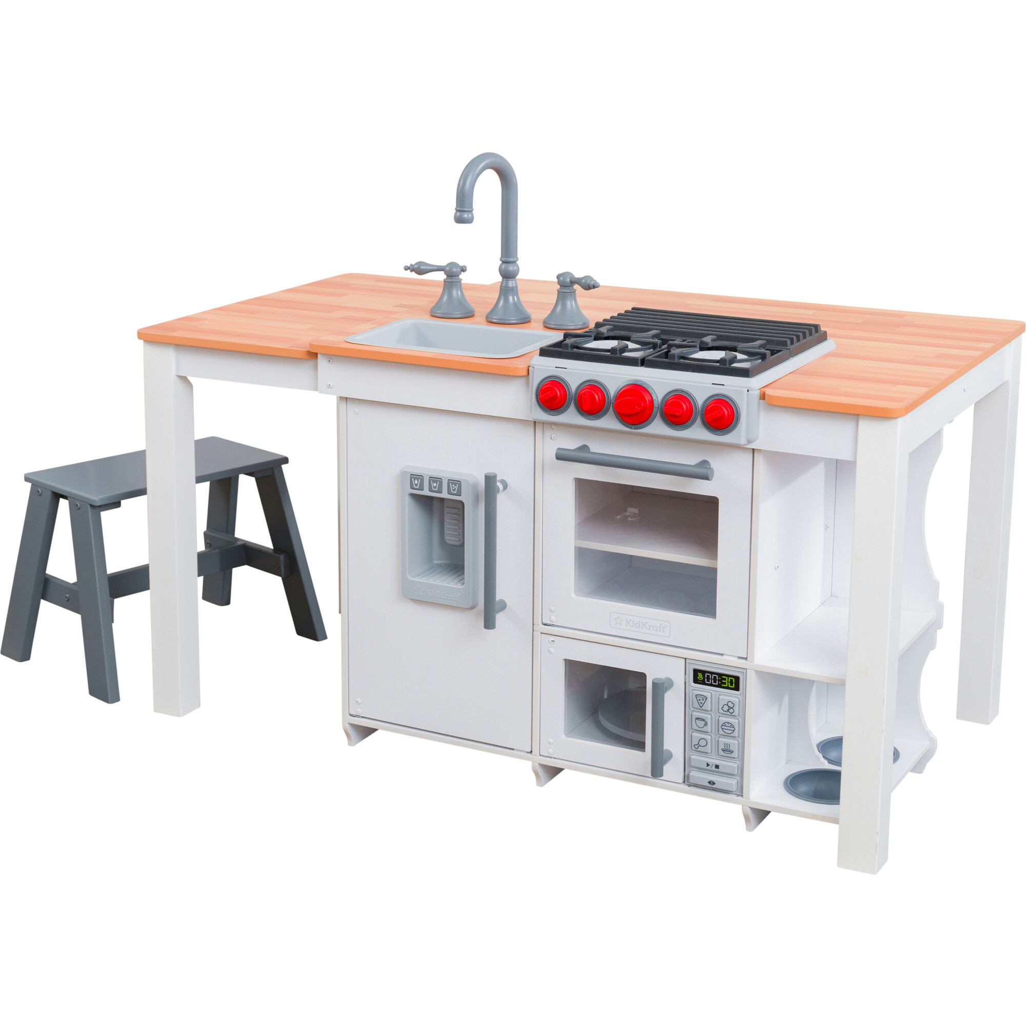 kidkraft chefs create n play island kitchen