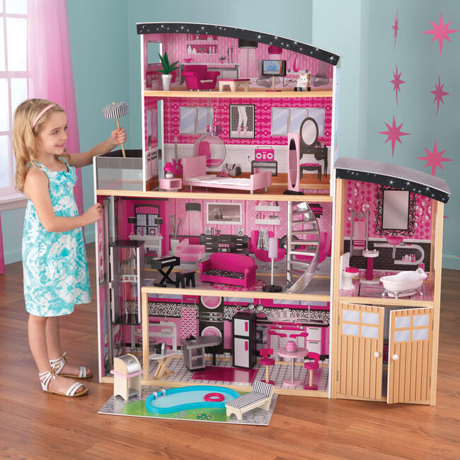 Sparkle Mansion Dollhouse - Dollhouses - 2