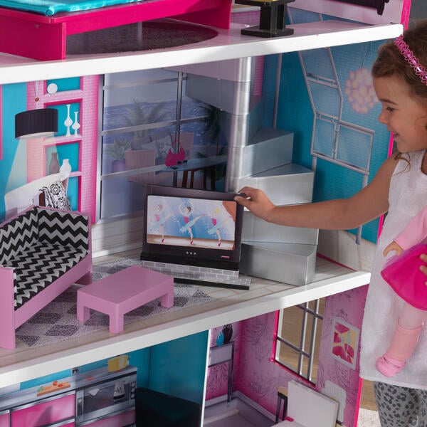 Breanna Wooden Dollhouse for 18-Inch Dolls KidKraft Dollhouses