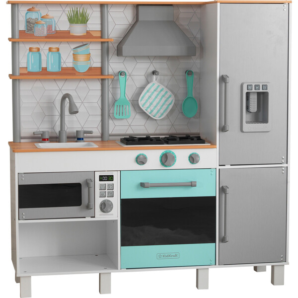 Gourmet Chef Play Kitchen with EZ Kraft Assembly™ KidKraft Play