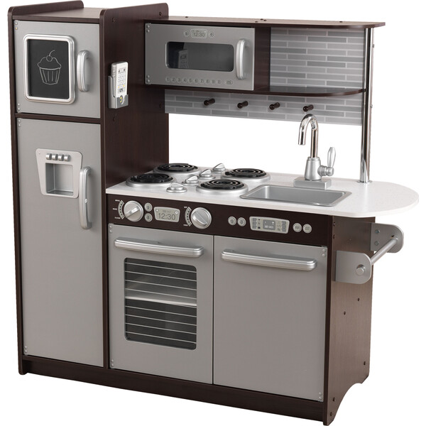 Uptown Espresso Play Kitchen KidKraft Play Kitchens