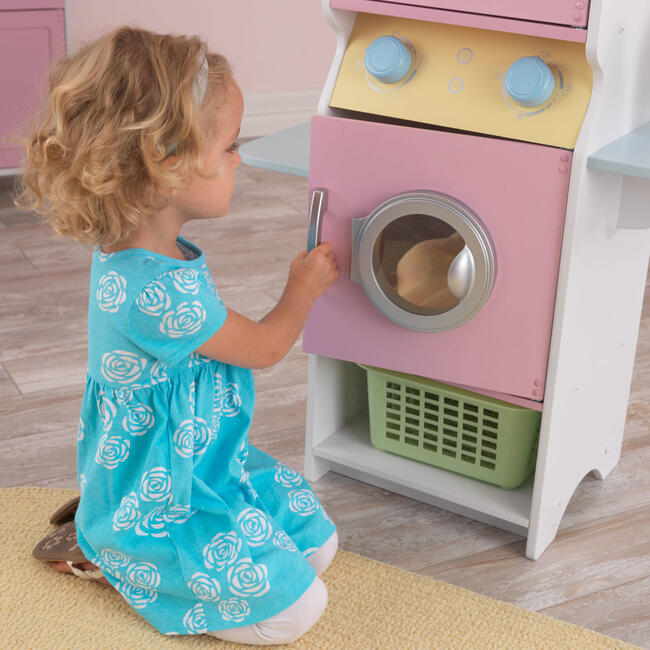 Laundry Playset, Pastel - Woodens - 9