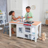 Chef’s Cook N Create Island Play Kitchen with EZ Kraft Assembly™, White - Play Kitchens - 3