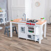 Chef’s Cook N Create Island Play Kitchen with EZ Kraft Assembly™, White - Play Kitchens - 5