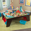 Aero City Train Set & Table, Espresso - Transportation - 2