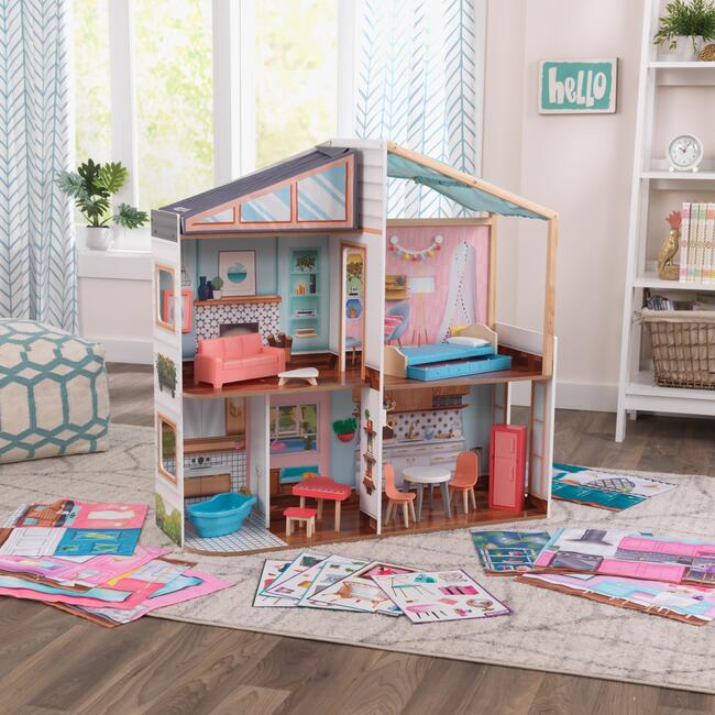 Designed by Me™: Magnetic Makeover Dollhouse - Dollhouses - 3