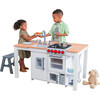 Chef’s Cook N Create Island Play Kitchen with EZ Kraft Assembly™, White - Play Kitchens - 7