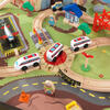 Aero City Train Set & Table, Espresso - Transportation - 4