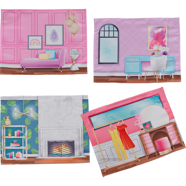 Designed by Me™: Magnetic Makeover Dollhouse - Dollhouses - 8