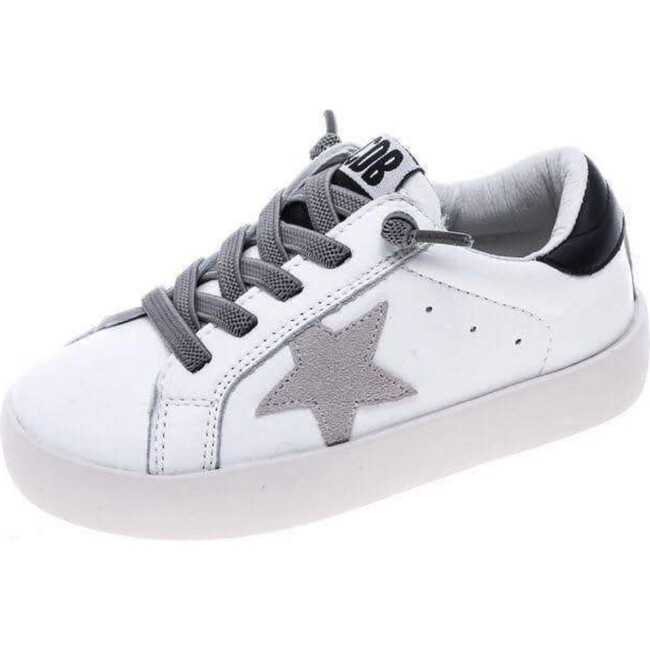 Starboy Sneakers, Grey & White - Sneakers - 1