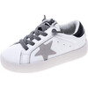 Starboy Sneakers, Grey & White - Sneakers - 1 - thumbnail