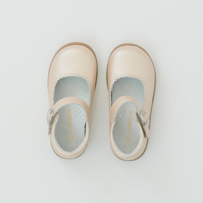 Chloe Scalloped Mary Jane, Champagne - Mary Janes - 3