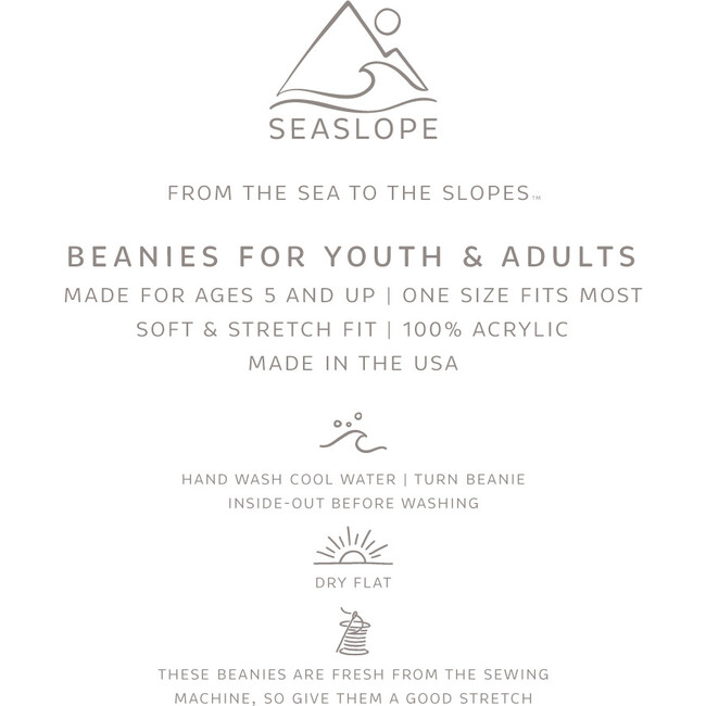Oatmeal Youth/Adult Beanie - Hats - 3