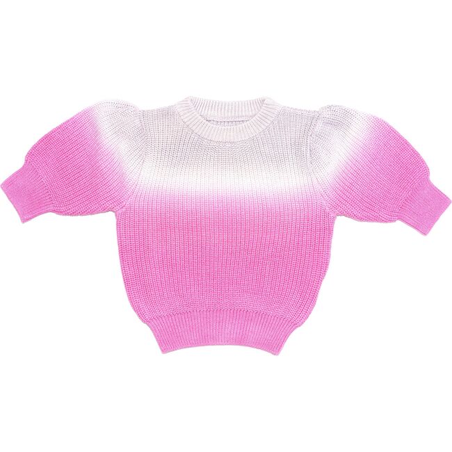 Quarter-Sleeve Sweater, French Rose