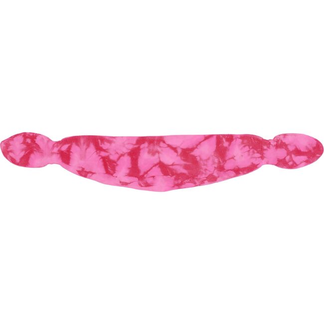 Tie Dye Neckerchief Scarf, Fuchsia