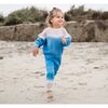 Oversize Sweater, Pacific Blue - Sweaters - 2