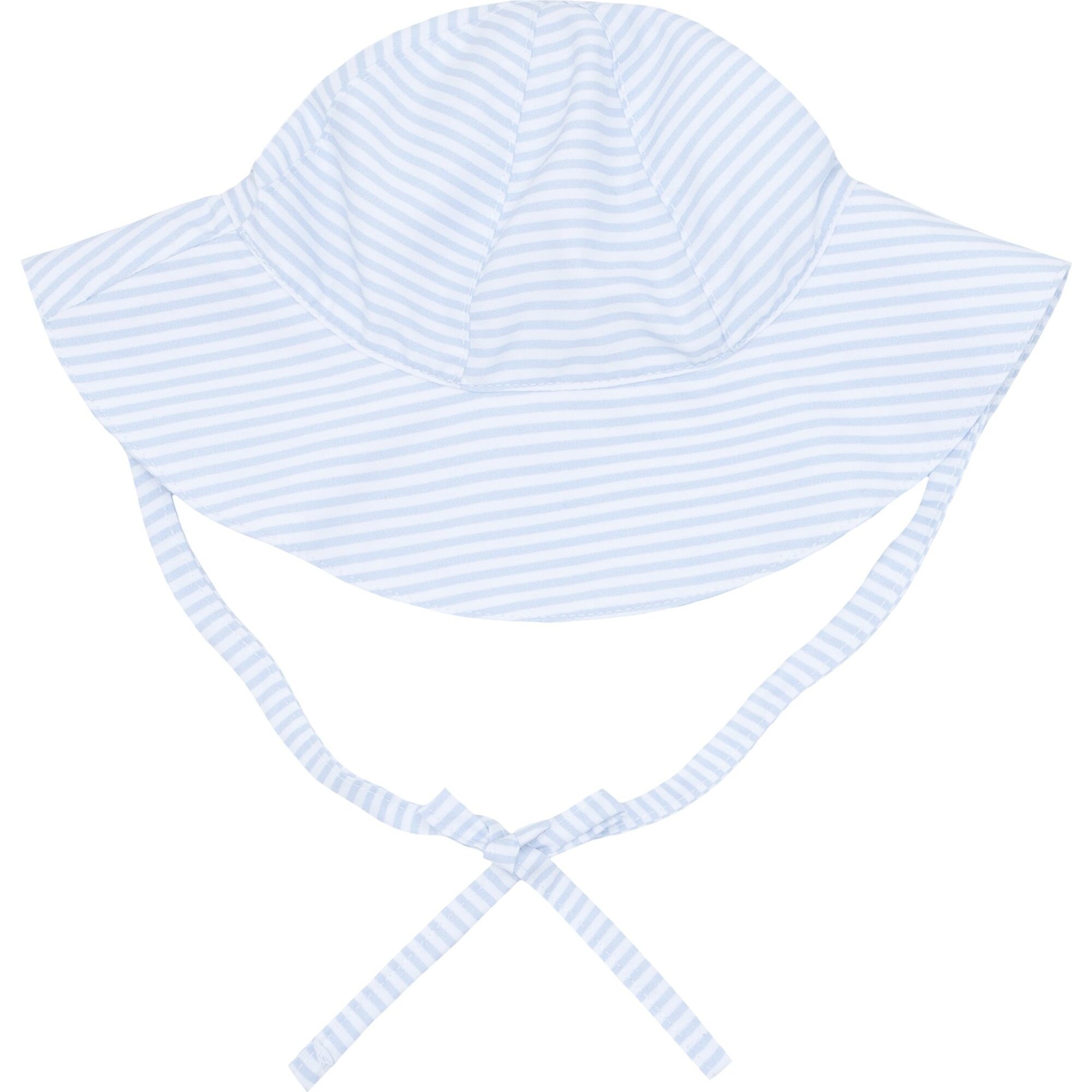 Powder Blue Stripe Sun Hat - Hats - 1