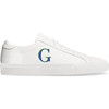 Women's Monogram White Sneakers - Sneakers - 1 - thumbnail
