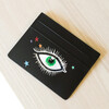 Women's Eyes and Stars Black Cardholder - Bags - 2 - thumbnail