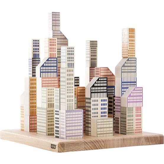 Manhattan Block Set, Multi - Woodens - 1