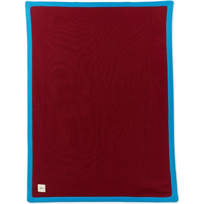 Organic Cotton Knit Blanket, Red Jasper - Other Accessories - 1