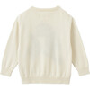 Organic Cotton Intarsia-Knit Pullover, Earth Rocks! Print - Sweaters - 2 - thumbnail