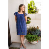 Women's Sandrine Dress, Classic Blue - Dresses - 2 - thumbnail